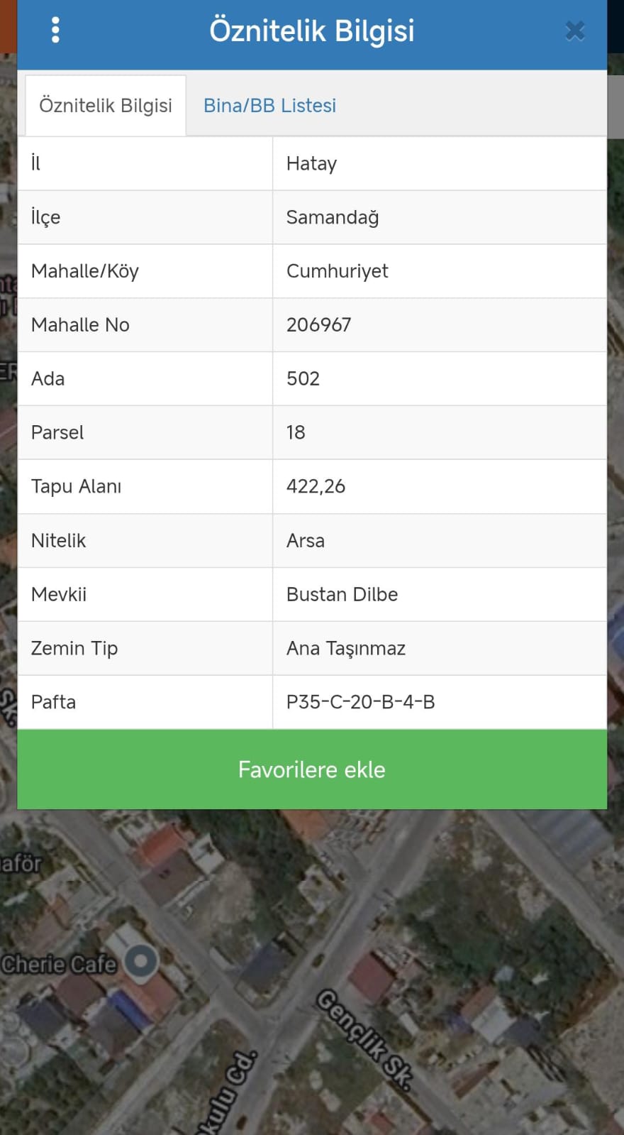Hatay / Samandağ / Cumhuriyet Mah. 422M² harika bir konumda parsel - HATAY SAMANDAĞ fotoğraf 2